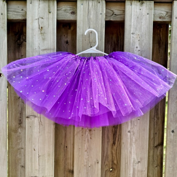 Purple Sparkle Tutu 4 full layer tutu fits baby to adult - Picture 1 of 7